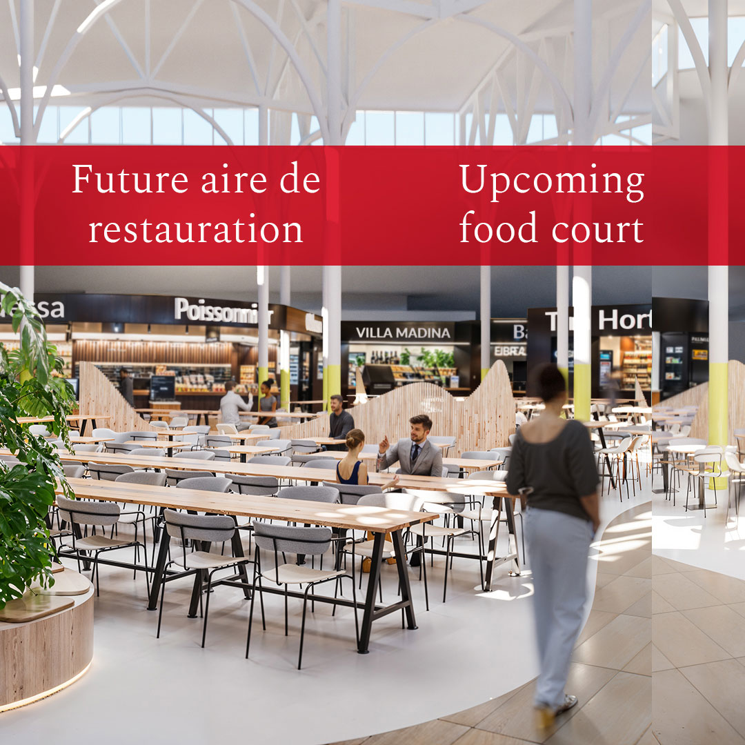 Halles dAnjou upcoming food court 2026